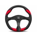 MOMO Quark Red Steering Wheel, 350mm